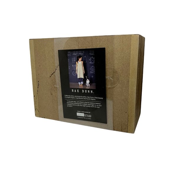 RAE DUNN NWT Perpetual Calendar Wooden Blocks - Picture 3 of 4